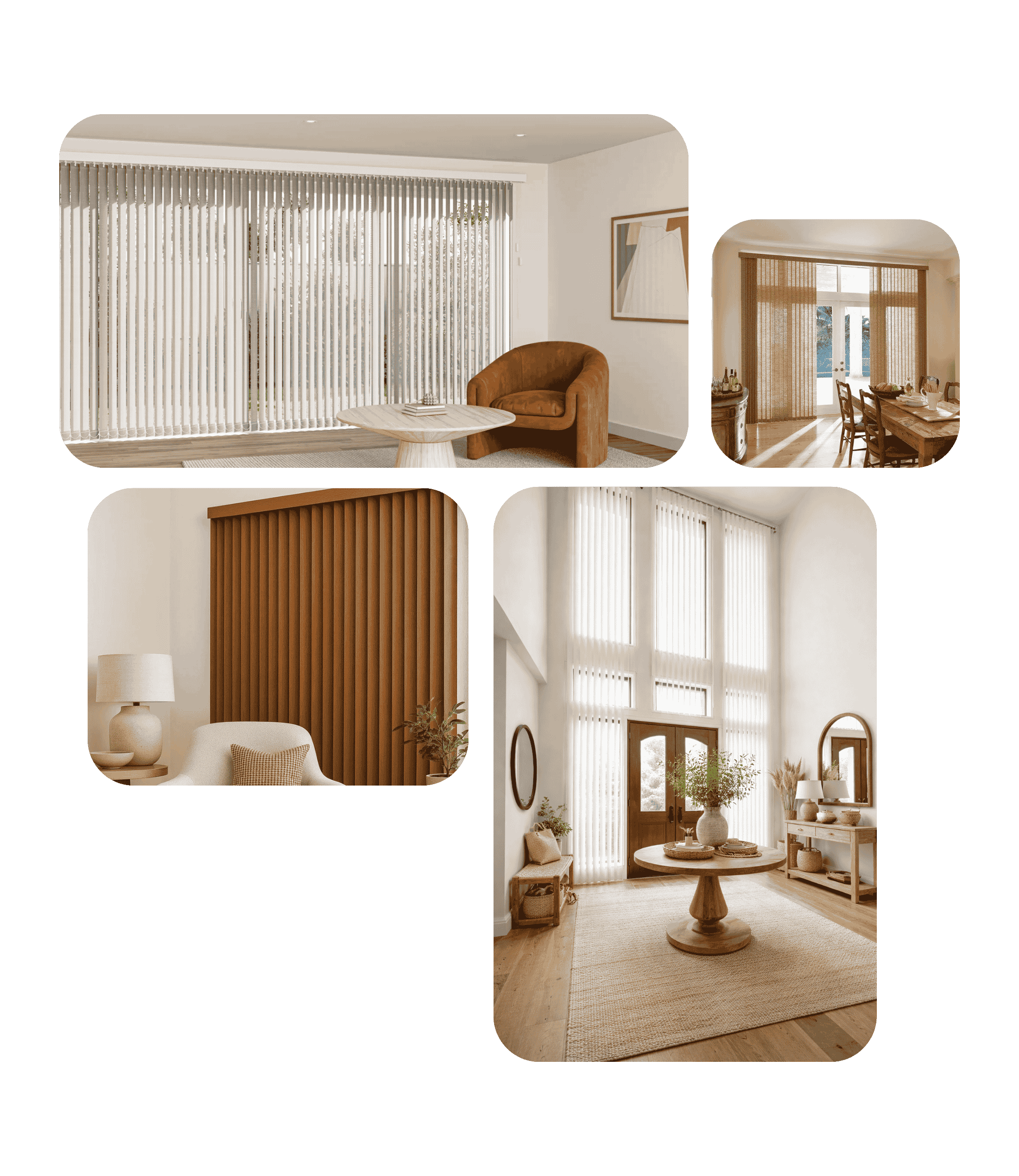 Vertical Blinds - Masonary